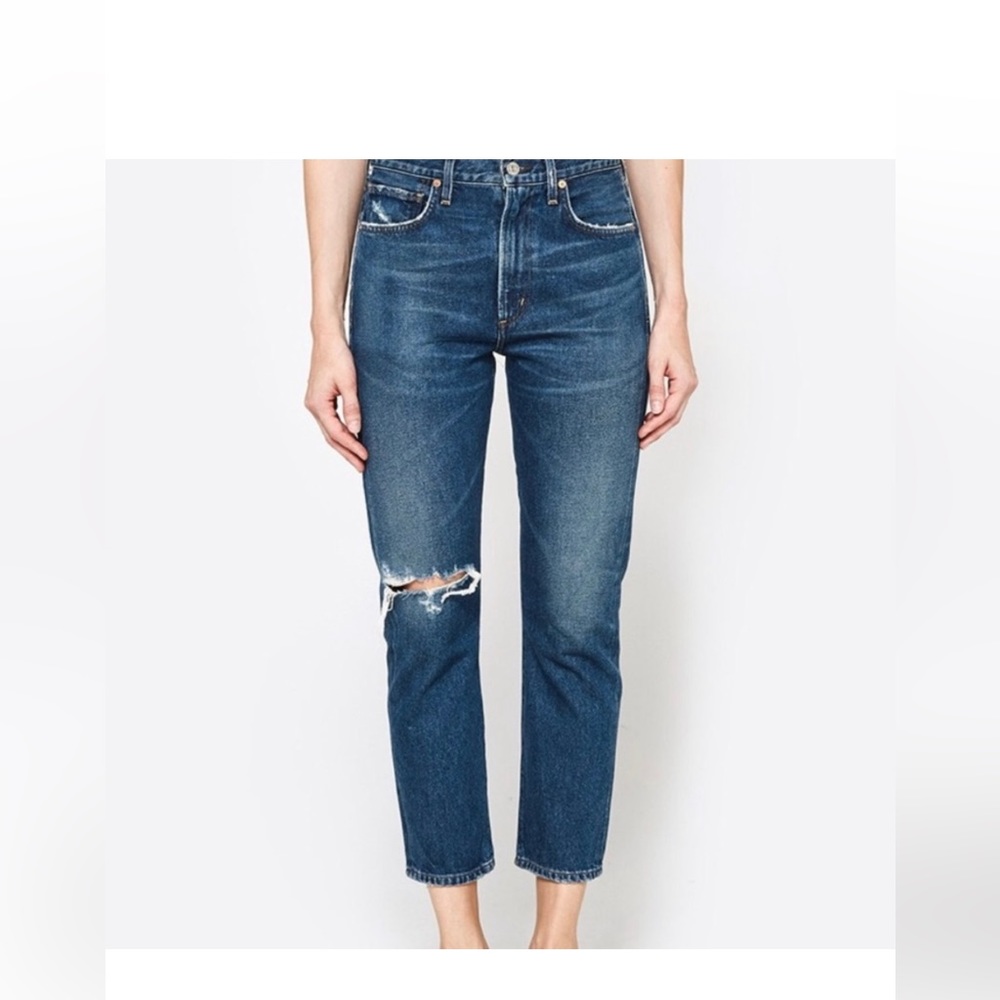 Citizens of humanity dree crop high rise straight Jean 27